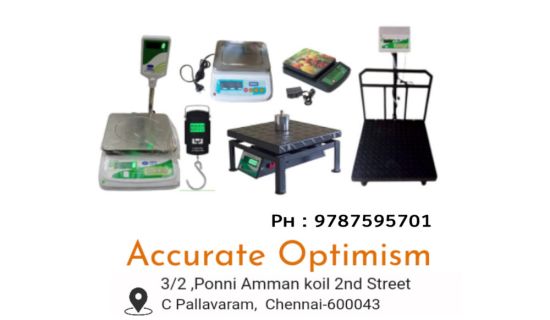 Top Weighing Scale In Chennai